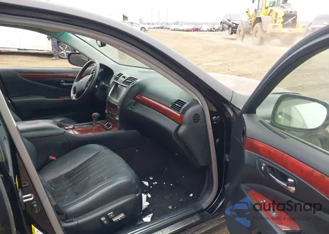 2007 Lexus Ls 460 z USA, uszkodzony, nr VIN JTHBL46F975035182